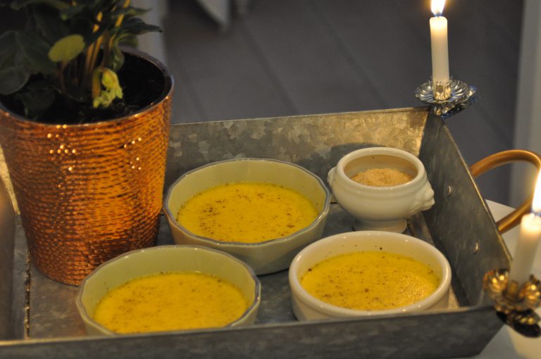 crèmes sorties du four