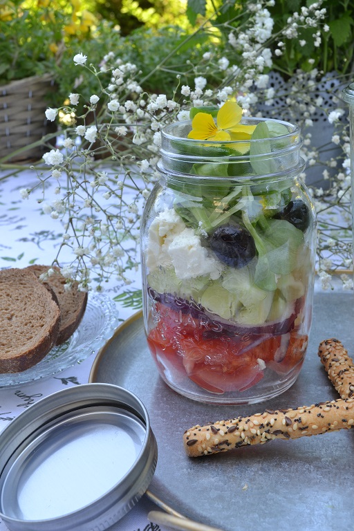 salade jar crétoise