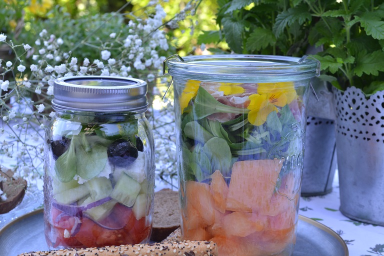 salade jar
