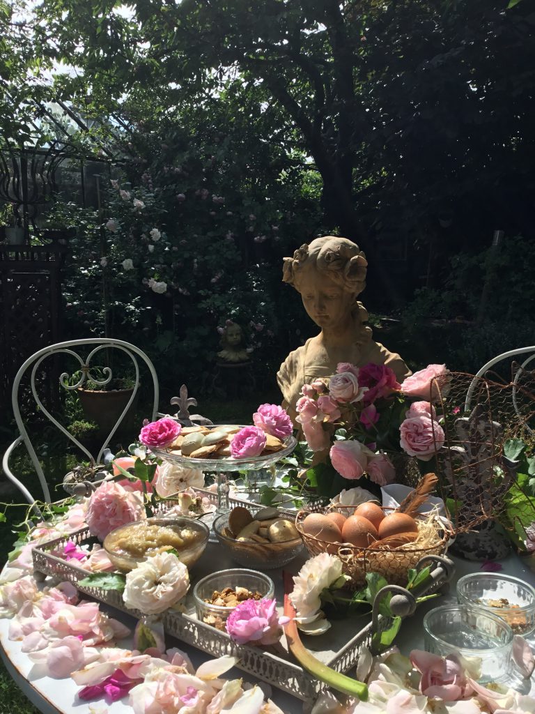 Ingrédients recette rhubarbe