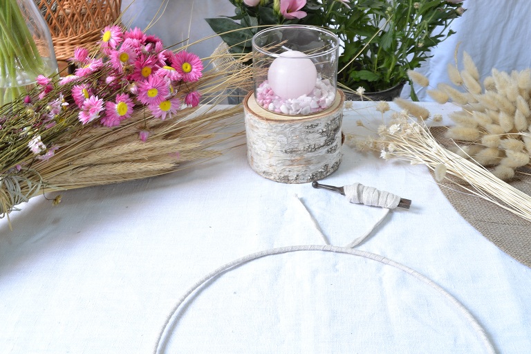 enrouler le fil trapilho