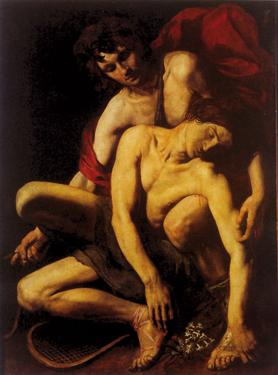 Caravage, Mort de Hyacinthe